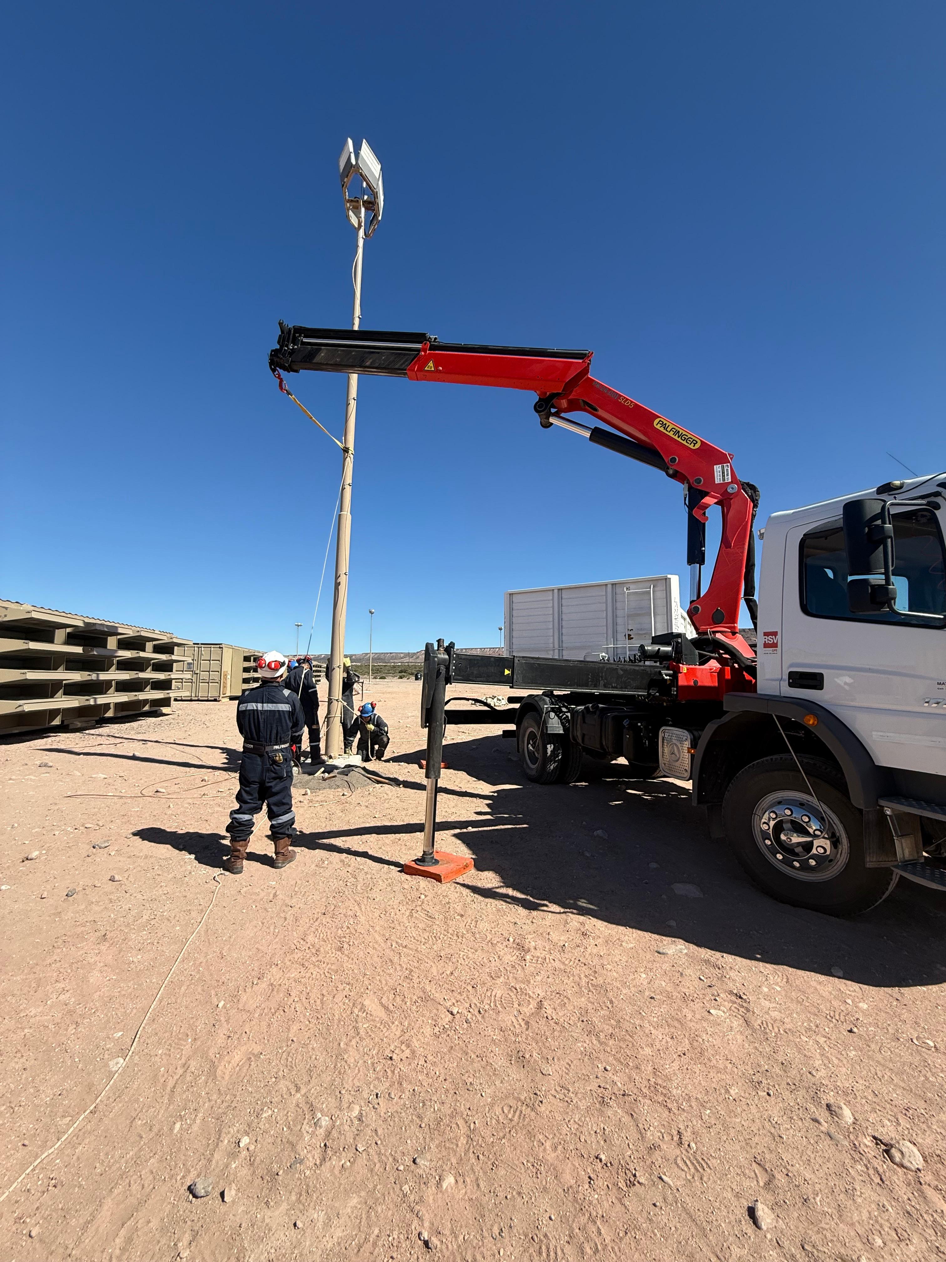 Construcción y montaje Mining Los toldos este 2